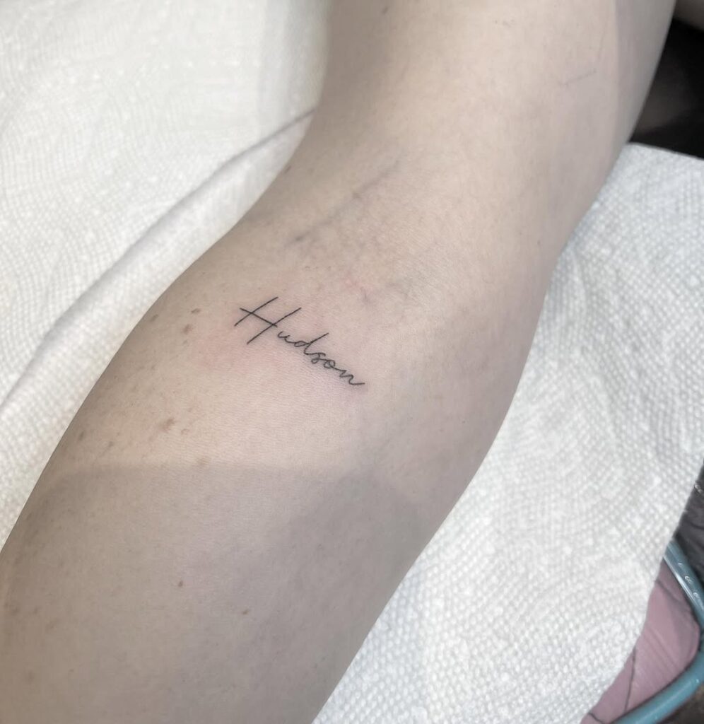 Child Name Tattoo Ideas